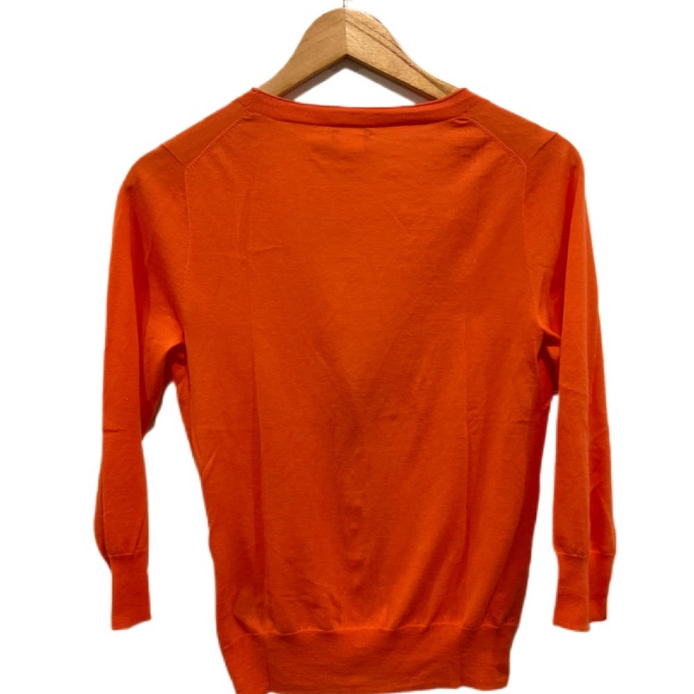 J. CREW Orange Lightweight Top Size Small NWT - Picture 2 of 8